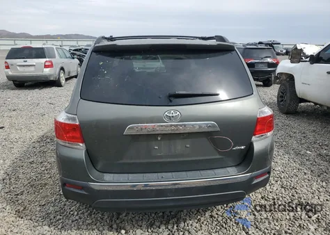 2013 Toyota Highlander Base from USA, damaged, VIN 5TDBK3EH0DS177797